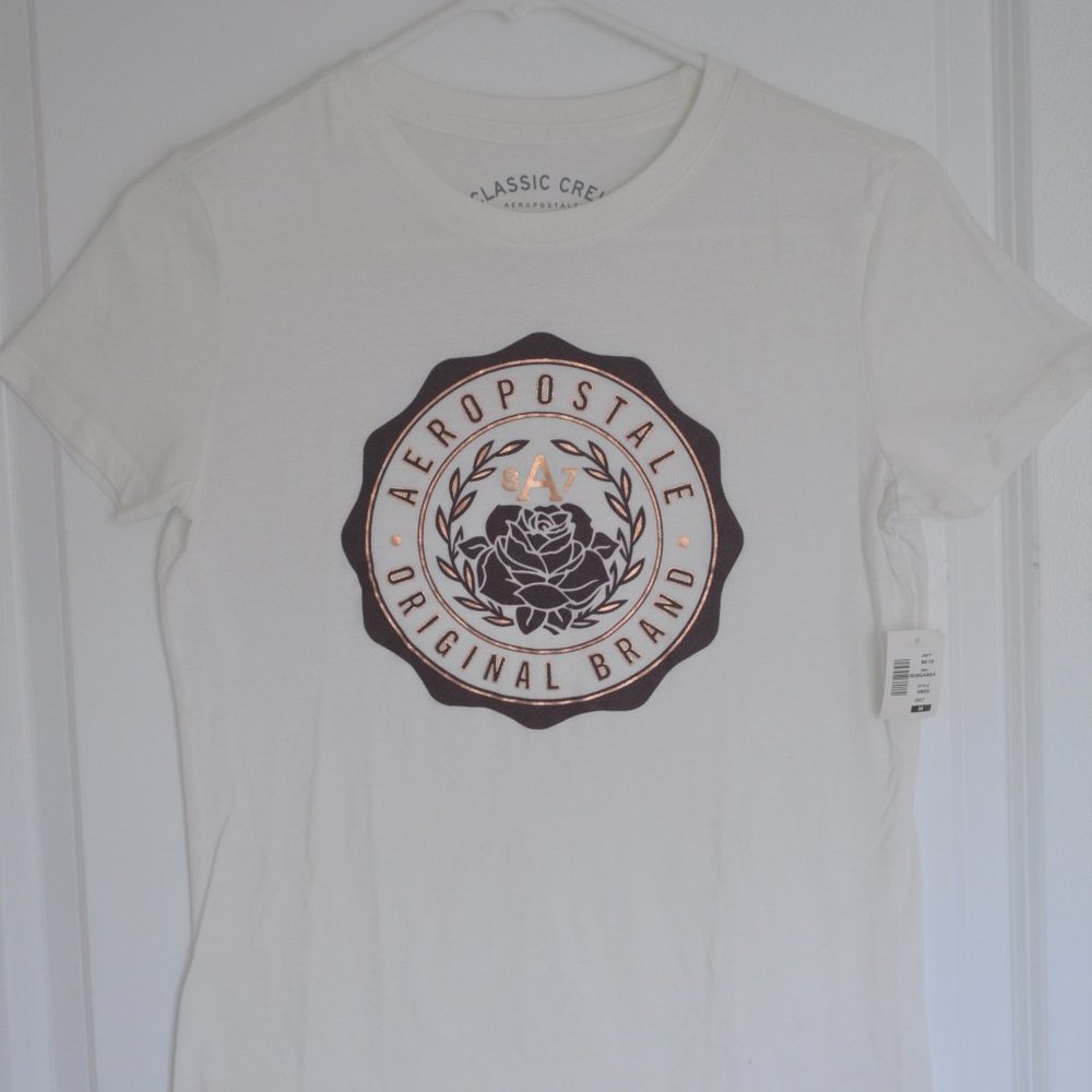 White Graphic Tee